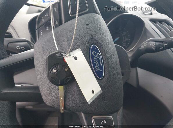 1FMCU0F79HUE23259 2017 FORD ESCAPE Серый Вид панели приборов