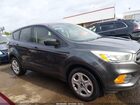 2017 Ford Escape S Серый vin: 1FMCU0F7XHUE94597