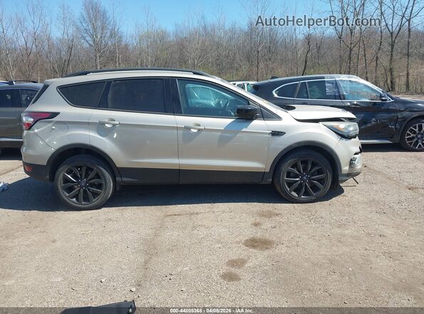1FMCU0G92HUE28691 2017 FORD ESCAPE Gold Widok wnętrza z tyłu