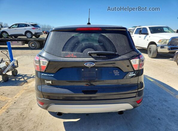 1FMCU0GD0HUB98766 2017 FORD ESCAPE Черный Вид сзади