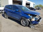 2017 Ford Escape Se Blue vin: 1FMCU0GD0HUC55662