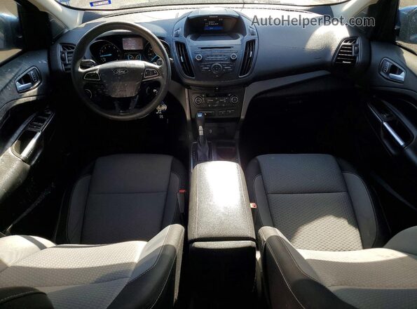 1FMCU0GD0HUC55662 2017 FORD ESCAPE Blue Առջևի վահանակի տեսք