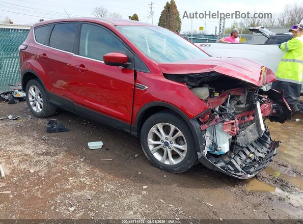 1FMCU0GD1HUD50067 2017 FORD ESCAPE Maroon Delantero derecho
