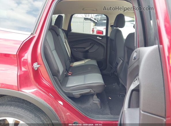 1FMCU0GD1HUD50067 2017 FORD ESCAPE Maroon Vista de la etiqueta del VIN