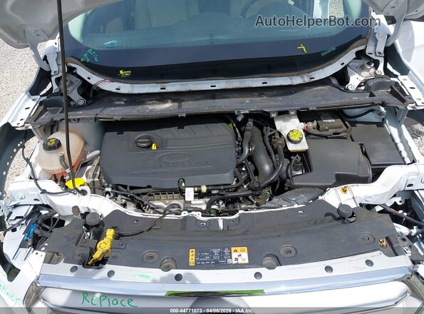1FMCU0GD2JUD06763 2018 FORD ESCAPE White Widok z tyłu