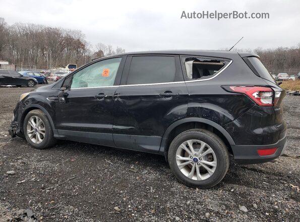 1FMCU0GD3HUB74512 2017 FORD ESCAPE Black Trasero izquierdo