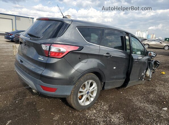 1FMCU0GD3HUD06233 2017 FORD ESCAPE Gray Trasero derecho