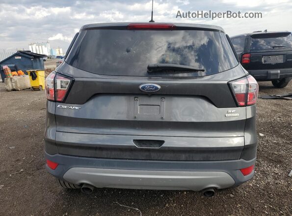 1FMCU0GD3HUD06233 2017 FORD ESCAPE Gray Vista trasera