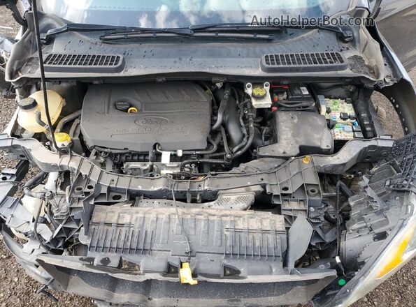 1FMCU0GD3HUD06233 2017 FORD ESCAPE Gray Vista interior trasera