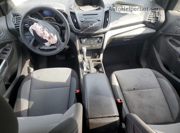 1FMCU0GD3HUD06233 2017 FORD ESCAPE Gray Vista del salpicadero