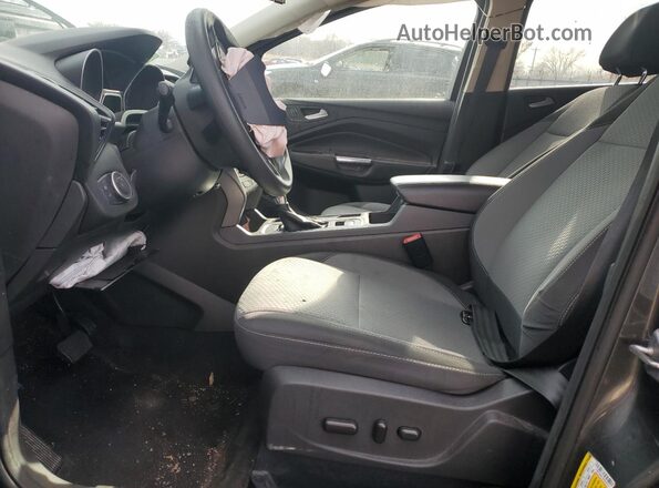 1FMCU0GD3HUD06233 2017 FORD ESCAPE Gray Vista interior delantera