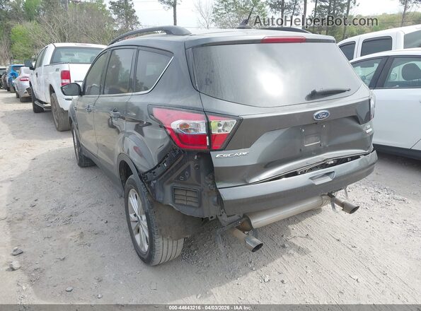 1FMCU0GD4JUD33754 2018 FORD ESCAPE Gray Tył lewy