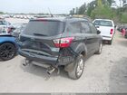 2018 Ford Escape Se Gray vin: 1FMCU0GD4JUD33754