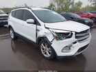 2018 Ford Escape Se White vin: 1FMCU0GD5JUA75969