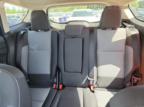 1FMCU0GD5JUD52023 2018 FORD ESCAPE Blue Rear seats view