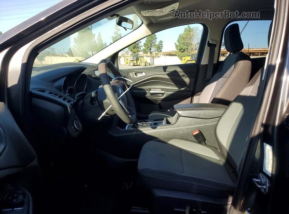 1FMCU0GD5KUB79329 2019 FORD ESCAPE Серый Вид салона спереди