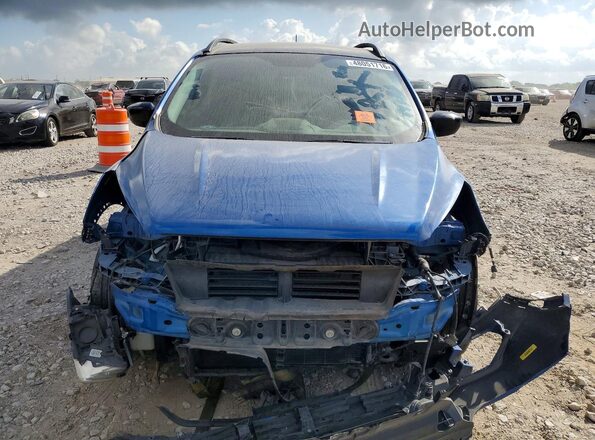 1FMCU0GD6JUB42255 2018 FORD ESCAPE Blue წინა ხედი