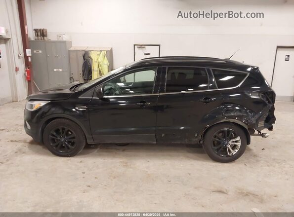 1FMCU0GD7JUD45803 2018 FORD ESCAPE Black Widok wnętrza 360 stopni