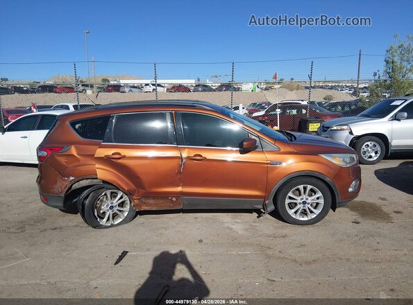 1FMCU0GD8HUB52442 2017 FORD ESCAPE Оранжевый Панорамный вид салона 360°