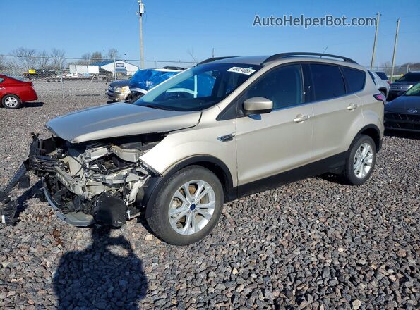 1FMCU0GD8HUB59407 2017 FORD ESCAPE Gold Vista tres cuartos delantera izquierda