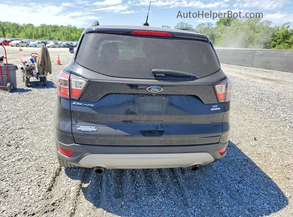 1FMCU0GD8HUD78223 2017 FORD ESCAPE Black Widok z tyłu