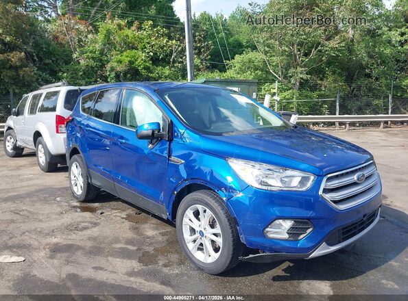 1FMCU0GD8KUB15592 2019 FORD ESCAPE Синий Передняя правая четверть
