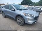 2022 Ford Escape Sel Light Blue vin: 1FMCU0H63NUA08499
