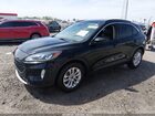 2020 Ford Escape Sel Черный vin: 1FMCU0H65LUB18211