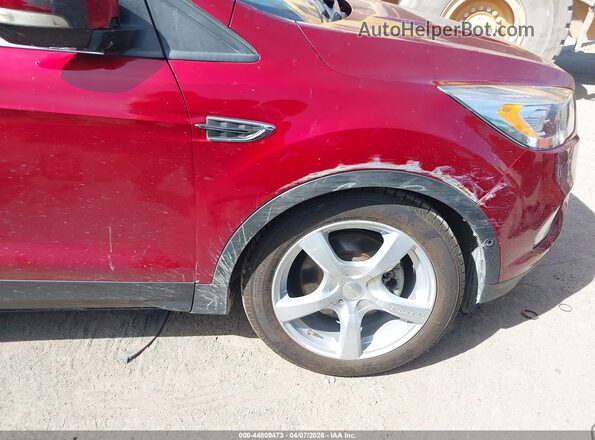 1FMCU0J9XJUD04702 2018 FORD ESCAPE Red Vista frontal
