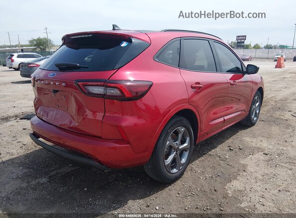 1FMCU0MNXPUB37100 2023 FORD ESCAPE Красный Задняя правая четверть