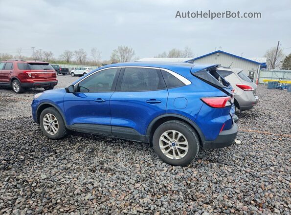 1FMCU9G62NUB78956 2022 FORD ESCAPE Синий Задняя левая четверть