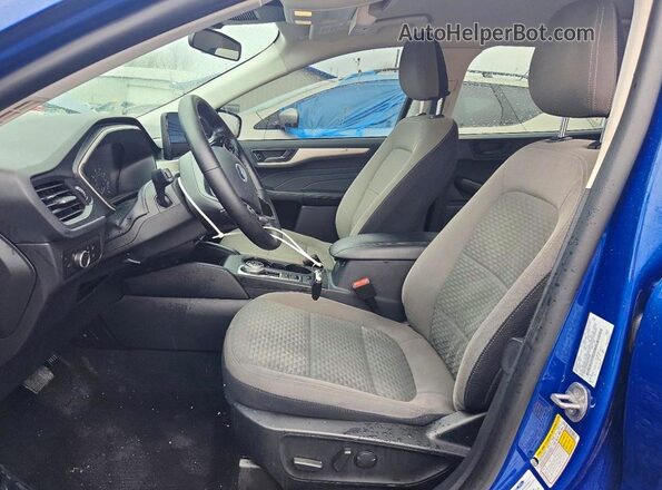 1FMCU9G62NUB78956 2022 FORD ESCAPE Синий Вид салона спереди