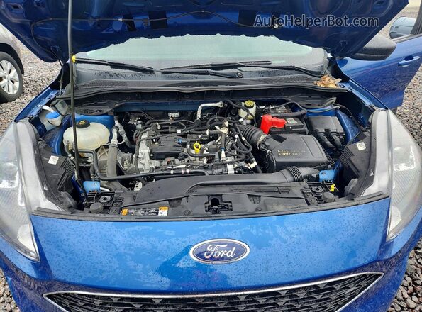 1FMCU9G62NUB78956 2022 FORD ESCAPE Синий Вид задней части салона