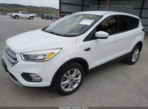 1FMCU9GD2HUD78321 2017 FORD ESCAPE White Առջևի ձախ երեք քառորդ տեսարան