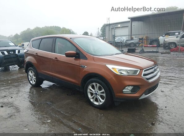 1FMCU9GD3HUB76457 2017 FORD ESCAPE Оранжевый Передняя правая четверть