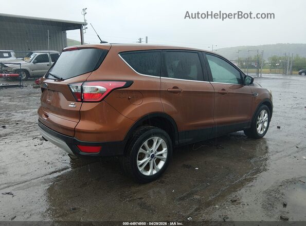 1FMCU9GD3HUB76457 2017 FORD ESCAPE Оранжевый Задняя правая четверть