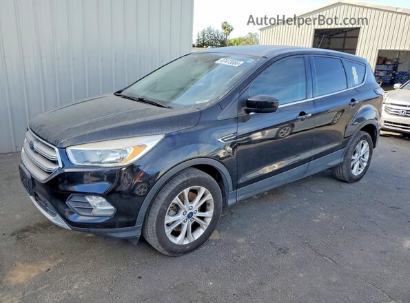 1FMCU9GD3HUD30357 2017 FORD ESCAPE Black Przód lewy