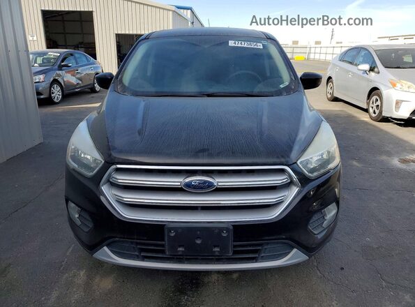 1FMCU9GD3HUD30357 2017 FORD ESCAPE Black Widok z przodu