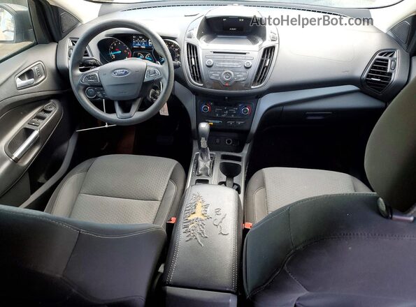 1FMCU9GD3HUD30357 2017 FORD ESCAPE Black Widok deski rozdzielczej