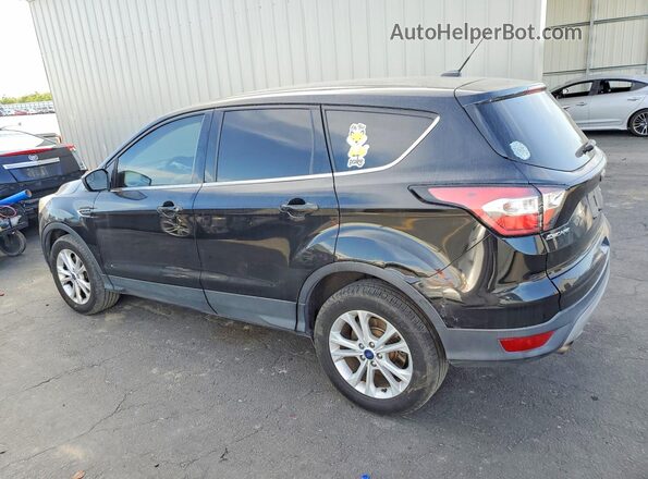 1FMCU9GD3HUD30357 2017 FORD ESCAPE Black Tył lewy