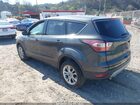 2017 Ford Escape Se Gray vin: 1FMCU9GD3HUD82491