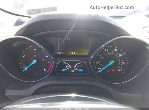 1FMCU9GD3HUD82491 2017 FORD ESCAPE Gray Widok tylnych siedzeń