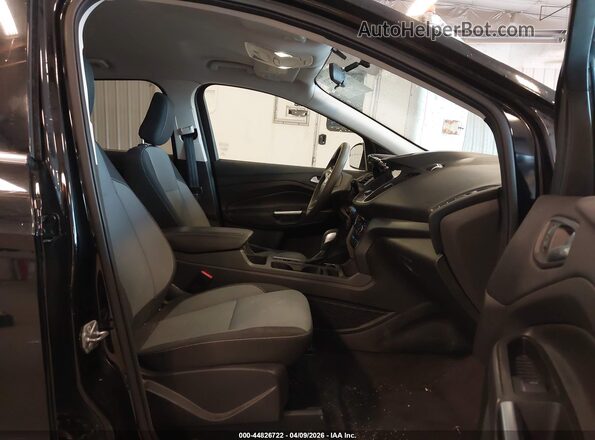 1FMCU9GD3JUA29982 2018 FORD ESCAPE Black Widok wnętrza z przodu
