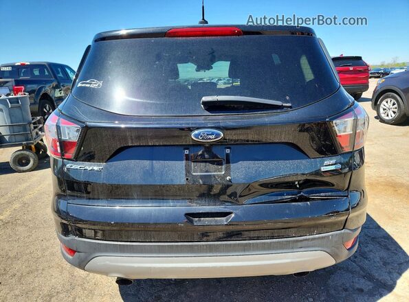 1FMCU9GD4HUC55135 2017 FORD ESCAPE Black Widok z tyłu