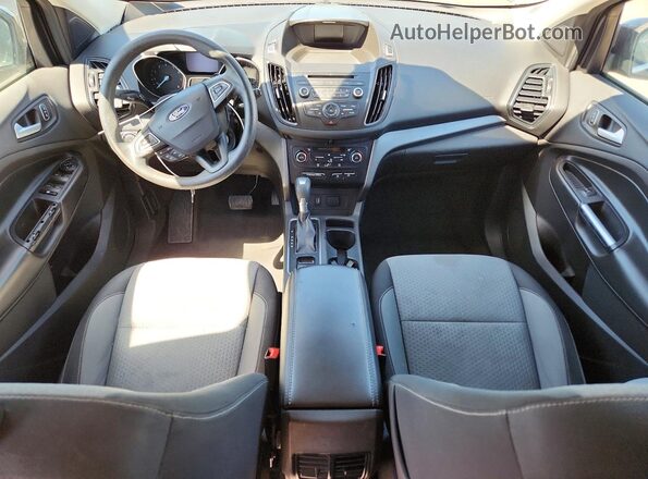 1FMCU9GD4HUC55135 2017 FORD ESCAPE Black Widok deski rozdzielczej