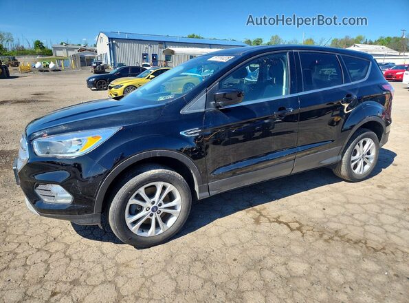 1FMCU9GD4HUC55135 2017 FORD ESCAPE Black Przód lewy