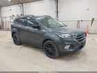2019 Ford Escape Se Gray vin: 1FMCU9GD5KUA06754