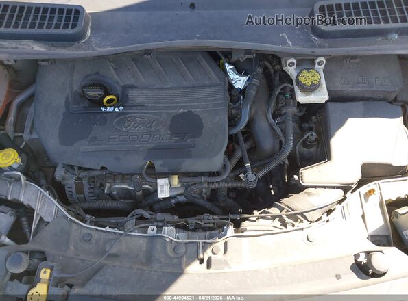 1FMCU9GDXHUB56142 2017 FORD ESCAPE Золотой Вид сзади