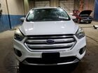 2018 Ford Escape Sel White vin: 1FMCU9HD0JUD08353