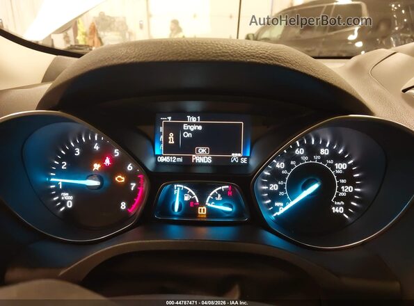 1FMCU9J94HUD57846 2017 FORD ESCAPE White Widok tylnych siedzeń